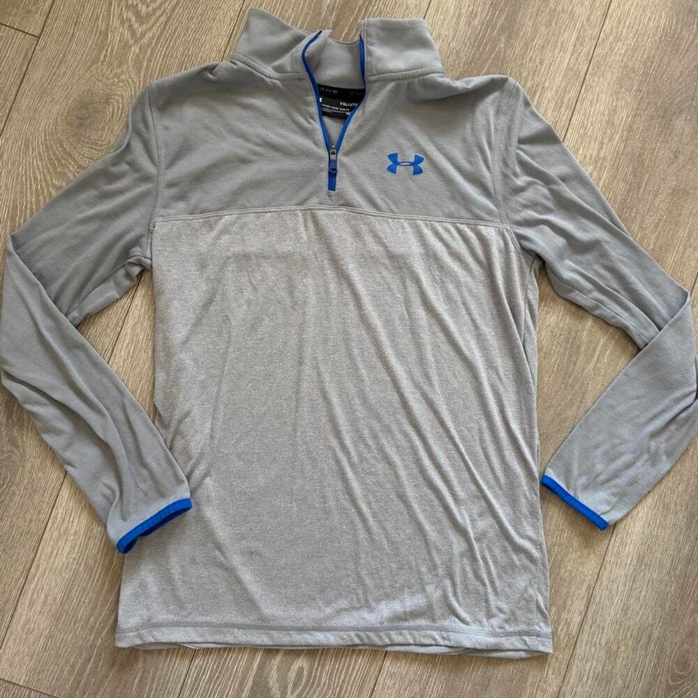 Under armour boysyouth heatgear quarter zip